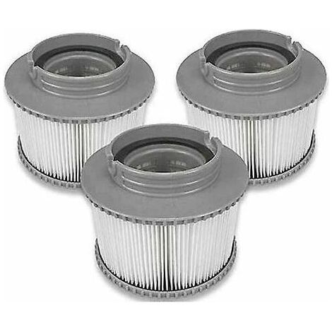 Accessoires pour aspirateur : filtre Mspa, cartouches filtrantes pour piscine (3 pièces), filtres de rechange (1/4)