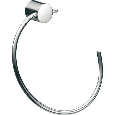 emco rondo 2 Handtuchring, starr, nach rechts offen, chrom, (1/4)