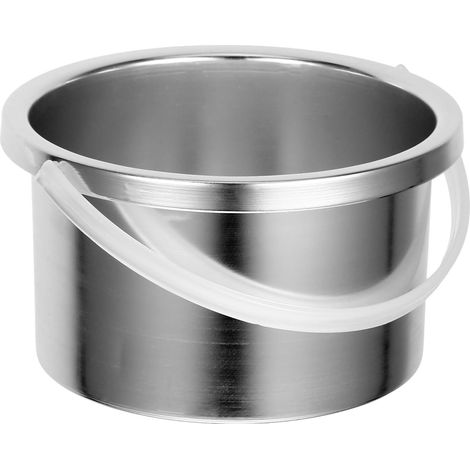 Casserole de cire métallique, 500 ml, en aluminium, avec poignée en silicone, pour épilation professionnelle, chauffe-cire, accessoire pour salon et maison (1/5)