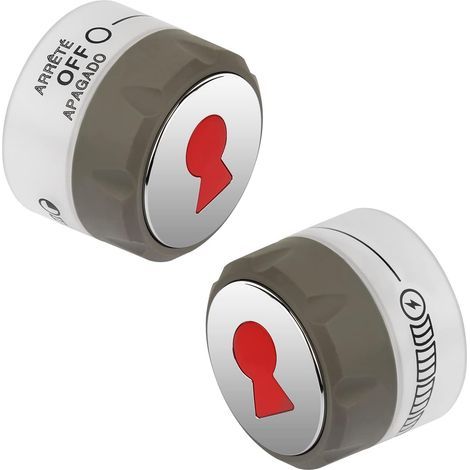 Bouton De Commande Lumineux - Pour Barbecue Weber Summit S-460 S-470 E-470 S-660 S-670 E-670 - Diamètre 6.5 Cm - Lot De 2 (1/5)