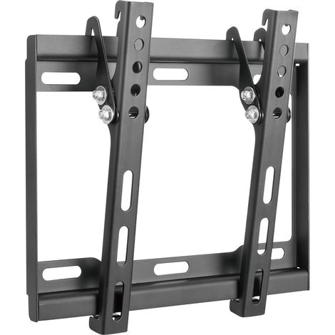 Support Mural TV 32 34 40 42 43 48 50 55 Pouces Ultra Plat Inclinable Universel Fixation Murale TV Écran VESA 50x50 100x100 200x100 200x200 (1/5)