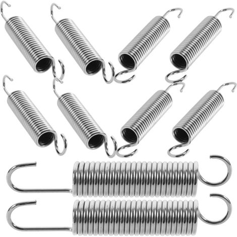 Lot de 10 ressorts de rechange en acier inoxydable pour sécateur - Pour sécateur - Installation et ajustement pratiques pour coupe-bordures (1/5)