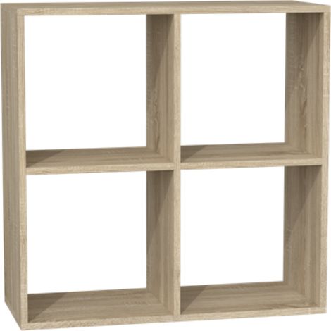 Libreria, 74 x 75 x 30 cm, Rovere Sonoma (1/4)