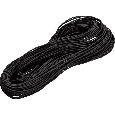 Cordon élastique en tissu de 45 yards (41 m) et de 2 mm (1/16") - Idéal pour la création de bijoux et de perles. (1/5)