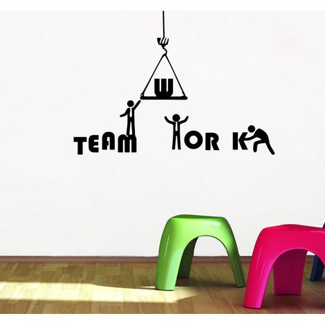 Décoration murale DIY pour salon - Stickers muraux en PVC auto-adhésifs (1/5)