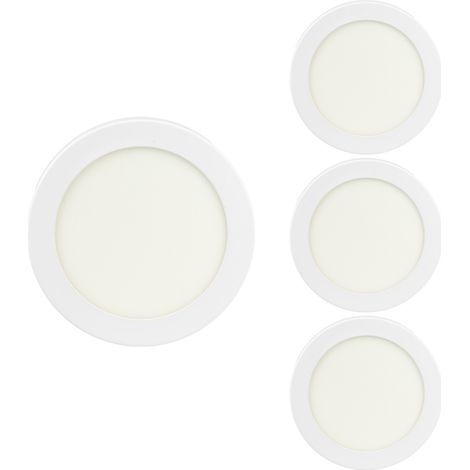 Pack 4 Downlights LED Empotrables Redondos Aircom Medium 20W 2600
