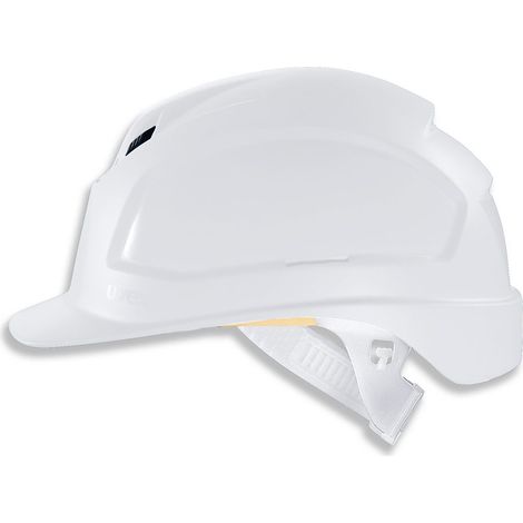 Casque de sécurité Uvex Ventilé en Polyéthylène Blanc, gamme Pheos ( Prix pour 1 )
