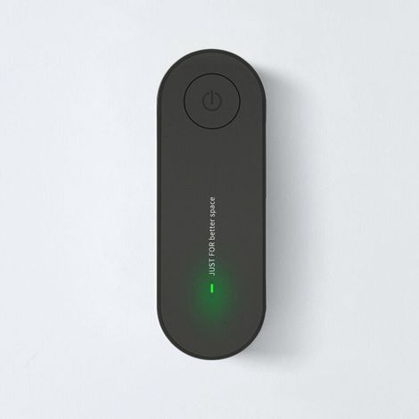Purificateur d'air pour grandes pièces - Purificateur d'air domestique haut de gamme (noir UE) (1/5)