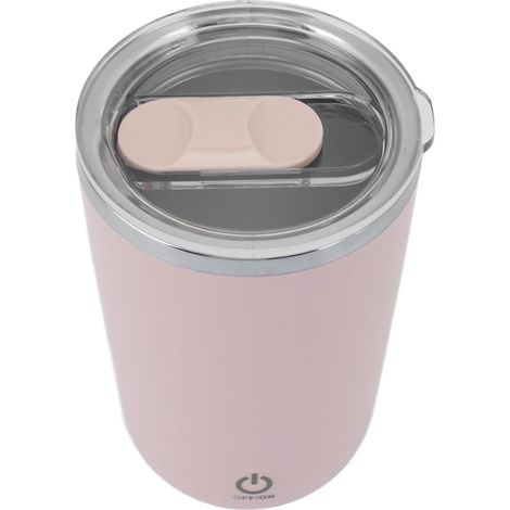 350 ml USB-Elektro-Mixbecher, auslaufsicher, automatischer Mixbecher, selbstumrührender Kaffeebecher, rosa (1/5)