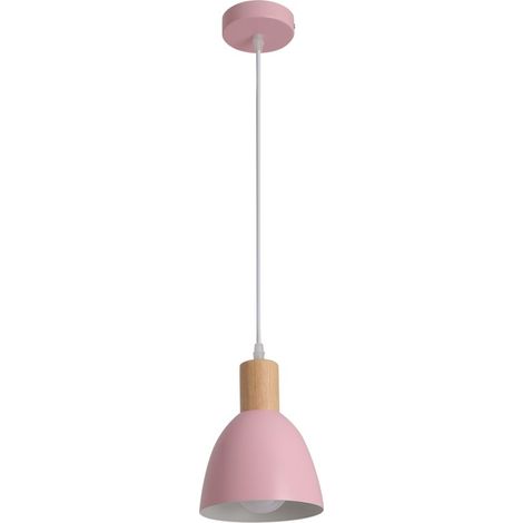 Lámpara de techo Lilian Rosa 1xE27