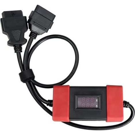 Adaptateur OBD2 24V vers 12V pour camions, câble abaisseur de tension à 16 broches, Easydiag/Dual pour camions poids lourds. (1/3)