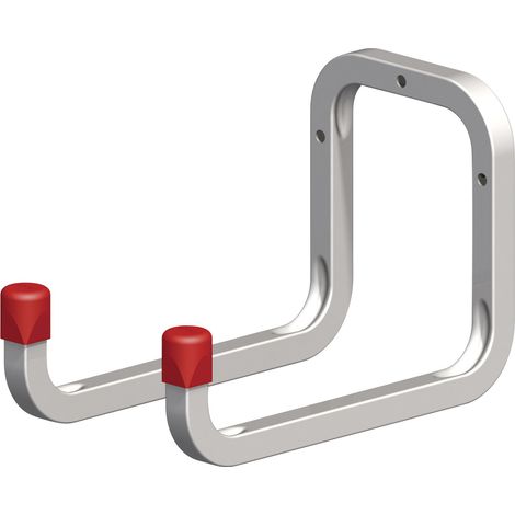 alfer Gerätehaken T 9 x H 12 x B 9,8 cm verzinkt haken Wandhaken Gerätehalter
