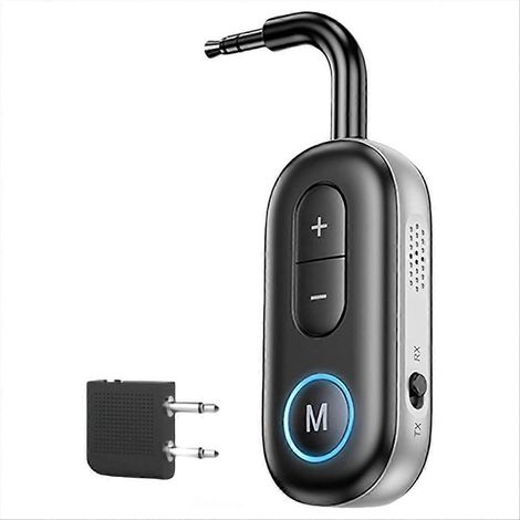 Émetteur-récepteur Bluetooth, adaptateur Bluetooth 5.4, câble audio auxiliaire Bluetooth 3,5 mm sans fil 2 en 1 (1/5)