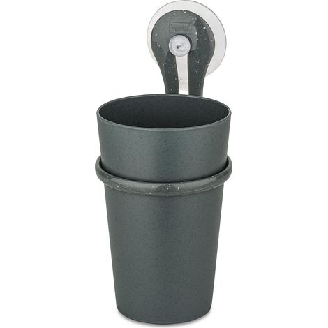 Mug de salle de bain LOOP avec poignée - couleur transparente, KOZIOL