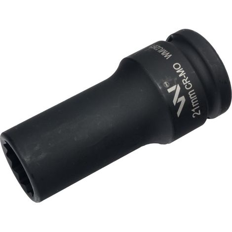 Bussola a impatto da 3/4" a dodici punte in acciaio CrMo, 21 mm, molto lunga, D90 slim Waryński (1/3)