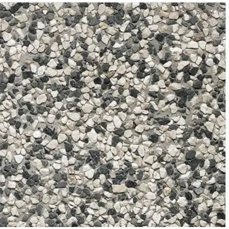 Terrazo de Grava con aristas PiedraViva / Dalmata / Palet 75 un (12 m2) / 40x40x4 cm - Piedra fina (1/3)