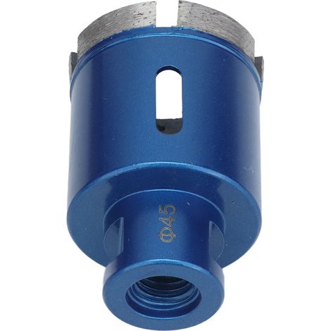 Meche scie circulaire M14 en diamant pour percage carreaux pierre bleu 45mm 68mm lot de 1 (1/5)