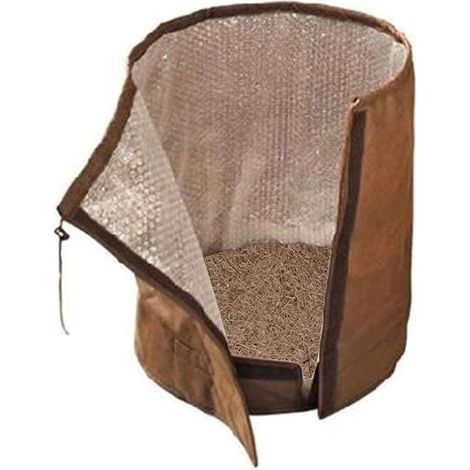 Housse de protection contre le gel pour plantes, housse de protection épaisse et chaude pour le jardinage d'hiver, réutilisable50 x 45 cm (1/5)