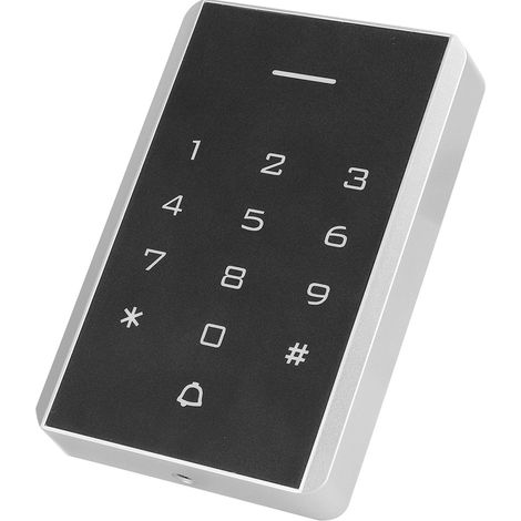 Contrôle d'accès intégré, carte magnétique, clavier de saisie de mot de passe, serrure de porte, 12-24 V CC (1/5)