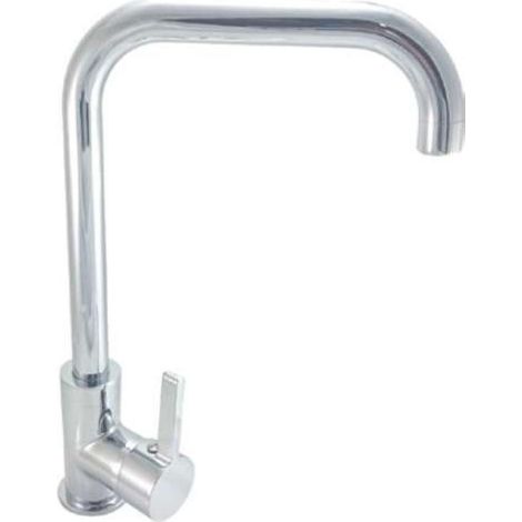 Grifo monomando Barbados en color cromo 34 cm(alto) 20 cm(largo) (1/2)