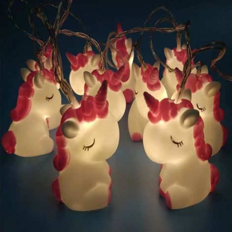 Guirlande lumineuse 1,8 m LED animaux mignons, décoration Noël jardin chambre enfant (1/4)