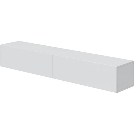 Mobile TV sospeso 2 abbattibili e 2 ripiani - L180 cm - Kaway