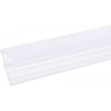 Joint d'étanchéité latéral de type F pour porte douche sans cadre 150 cm (59,06 po) en verre 6 mm