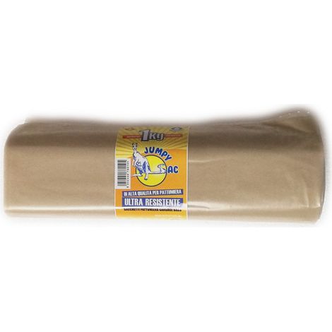 Sacco pattume colore ambra da 1kg tipo pesante l 90 x h 120cm (1/3)