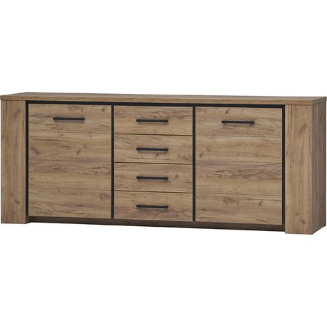 Buffet 2 portes 4 tiroirs Lio (1/4)