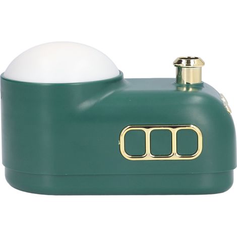 Humidificateur USB portable et écologique, avec veilleuse à 3 niveaux d'intensité, style rétro et 2 modes de brumisation. Idéal pour la maison. (1/5)