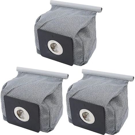 Set mit 3 universellen, waschbaren Staubsaugerbeuteln aus Stoff für LG-Staubsauger, 13 x 12 cm – AquaForge (1/5)