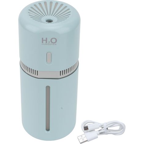 Mini-USB-Luftbefeuchter fürs Auto (180 ml) mit Nachtlicht – Wiederaufladbarer, tragbarer Nebelzerstäuber für trockene Luft (1/5)
