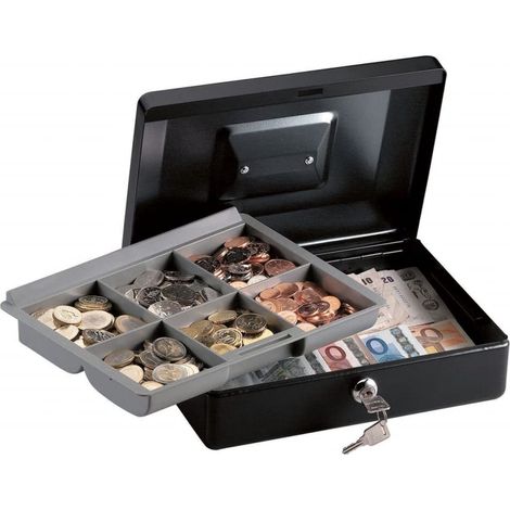 Coffre à Monnaie 6 Compt. 8.3 X 25.0x 8.8cm - Master Lock (1/2)