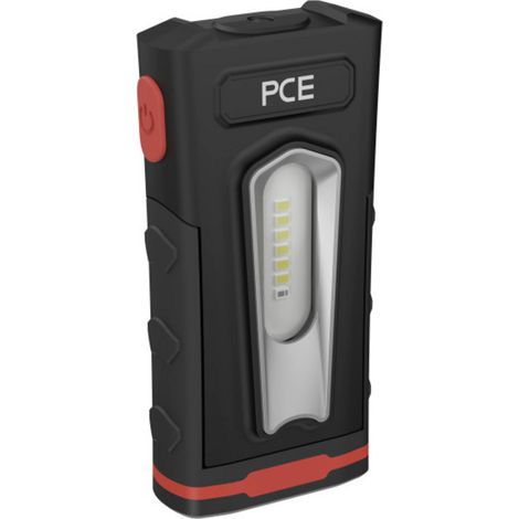 PCE LED-Handleuchte H500, 1800mAh, USB-C, IP54, schwarz (1/5)
