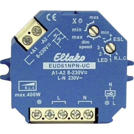 Eltako Stromstoß-Dimmschalter EUD61NPN-UC