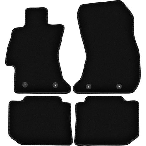 Tappetini base in velluto nero per: Subaru Levorg station wagon (2014-) (1/5)