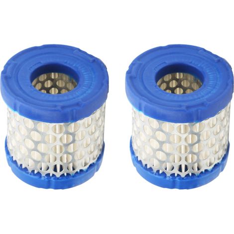 2x Trade-Shop Luftfilter / Papierfilter kompatibel mit Briggs & Stratton 081300 081400 082200 082300 082400 092500 092900 112900 114700 114900 130400