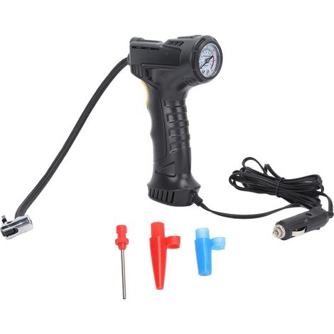 Gonfleur de Pneu de Compresseur d'air sans Fil, Gonfleur de Pneu Portatif, Gonfleur Filaire, Pompe de Gonflage Rotative à 360 Degrés, Pompe de Pneu de Voiture LED 11.1V pour (1/5)