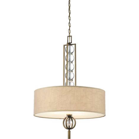 Suspension Celestial brun chaud Ø61 lin 3xE27 Kichler (1/5)