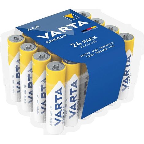Varta Batterie Energy Mignon AAA Clear Value 24er Box (1/3)