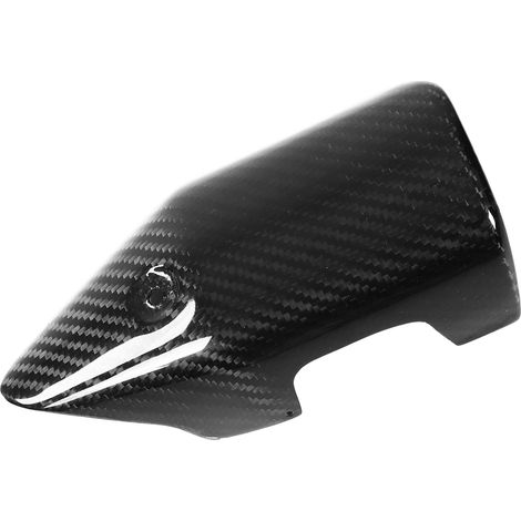 Pièce de rechange pour protection de pot d'échappement et écran thermique en fibre de carbone 3K pour moto MT-10 2016-2018 (1/5)