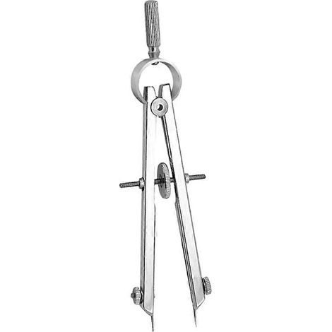 Boussole en cuir résistant à l'usure, boussole à ressort réutilisable, boussole géométrique, boussole à ressort pour porte moustiquaire (1/5)