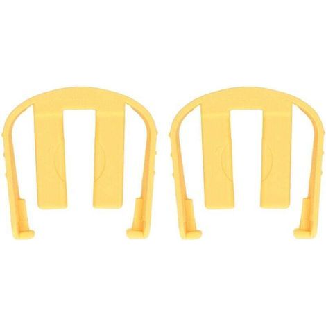 pair 2 pièces lave-auto Machine rapide connecteur boucle voiture rondelle C Clip pièce de rechange pour Karcher K2 K3 K7 jaune (1/4)