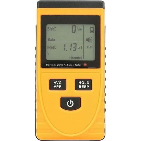 Elektromagnetischer Strahlungsdetektor GM3120 – Digitaler EMF-Zähler LCD – Akustischer und visueller Alarm – Tragbar und leicht für Vor-Ort-Messungen
