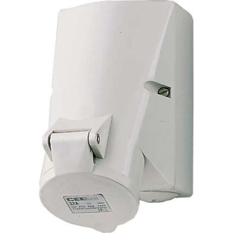 Mennekes Wanddose 32A,4p,1h,50V,IP44 2983A