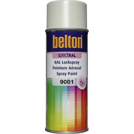 belton SpectRAL Lackspray 400 ml cremeweiß Sprühlack Buntlack Spraylack