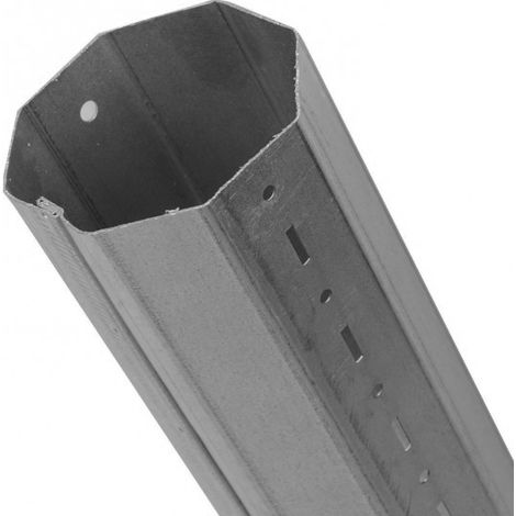 Zurfluh Feller – Tube octogonal 3 mètres pour enrouleur manuel – Compatible avec attaches rigides – Pour volets roulants – Tube OCTO 60 (1/2)