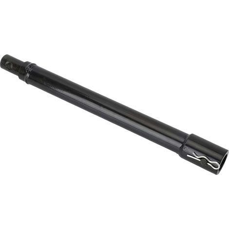 30 cm (12 Zoll) lange, verstärkte Stahl-Benzin-Erdbohrerverlängerung – Steckverbindung mit Sicherheitsbolzen und korrosionsbeständiger schwarzer Lackierung (1/5)