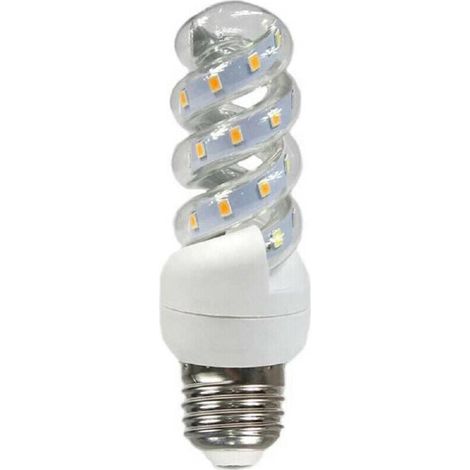 YMYNY E27 20 W Spiral-LED-Glühbirne, warmes Licht 3000 K, natürliches Licht 4000 K, kaltes Licht 6500 K, S20 W – Warmweiß –