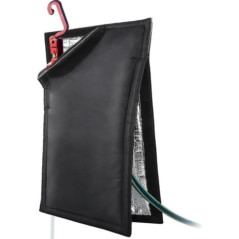 Housse isolante pour robinet d'extérieur, housse de protection imperméable et isolante pour robinets, adaptée aux jardins, cours, caravanes et campings (1/5)